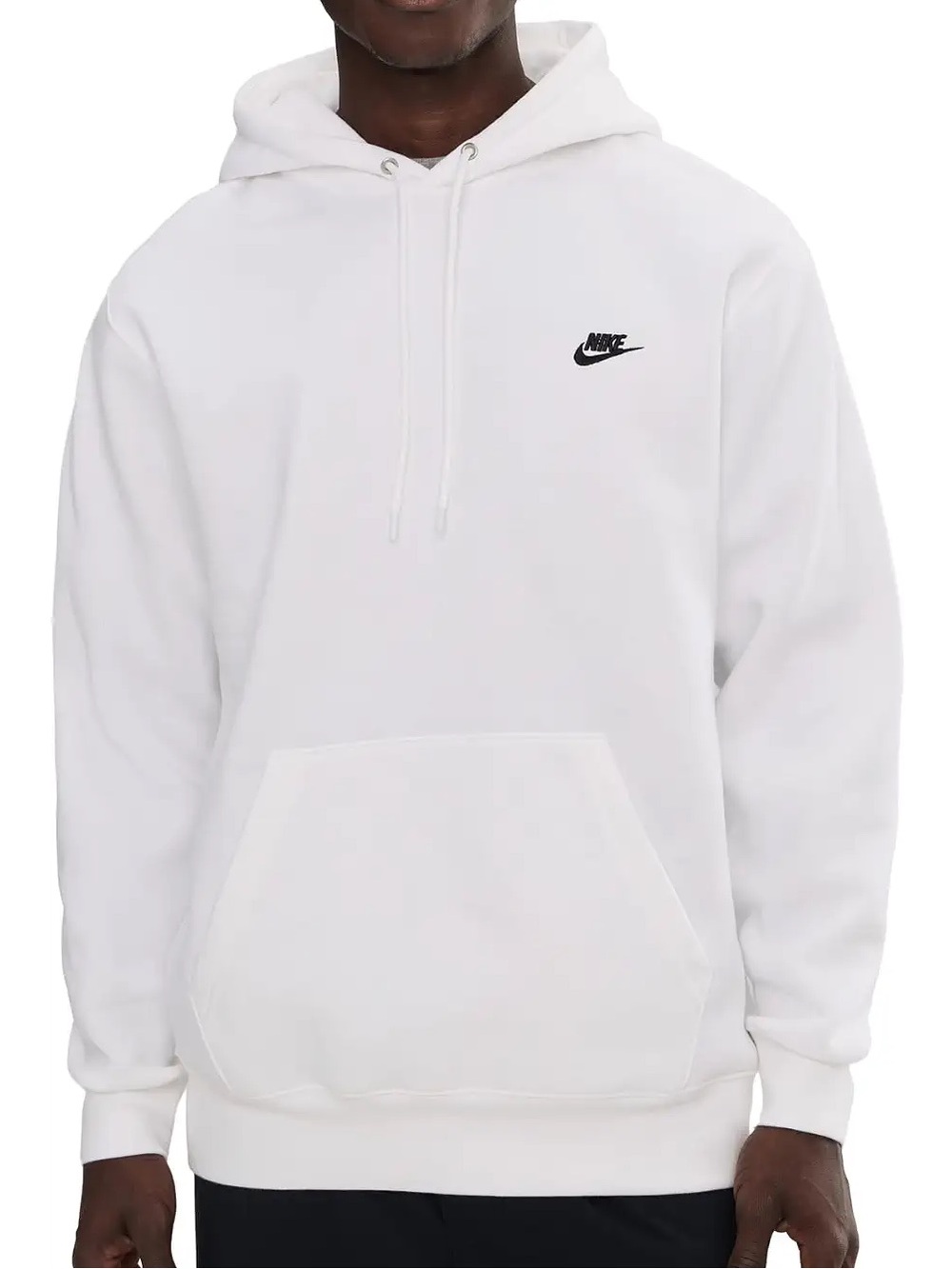 Nike White Pullover Hoodie - Size XL